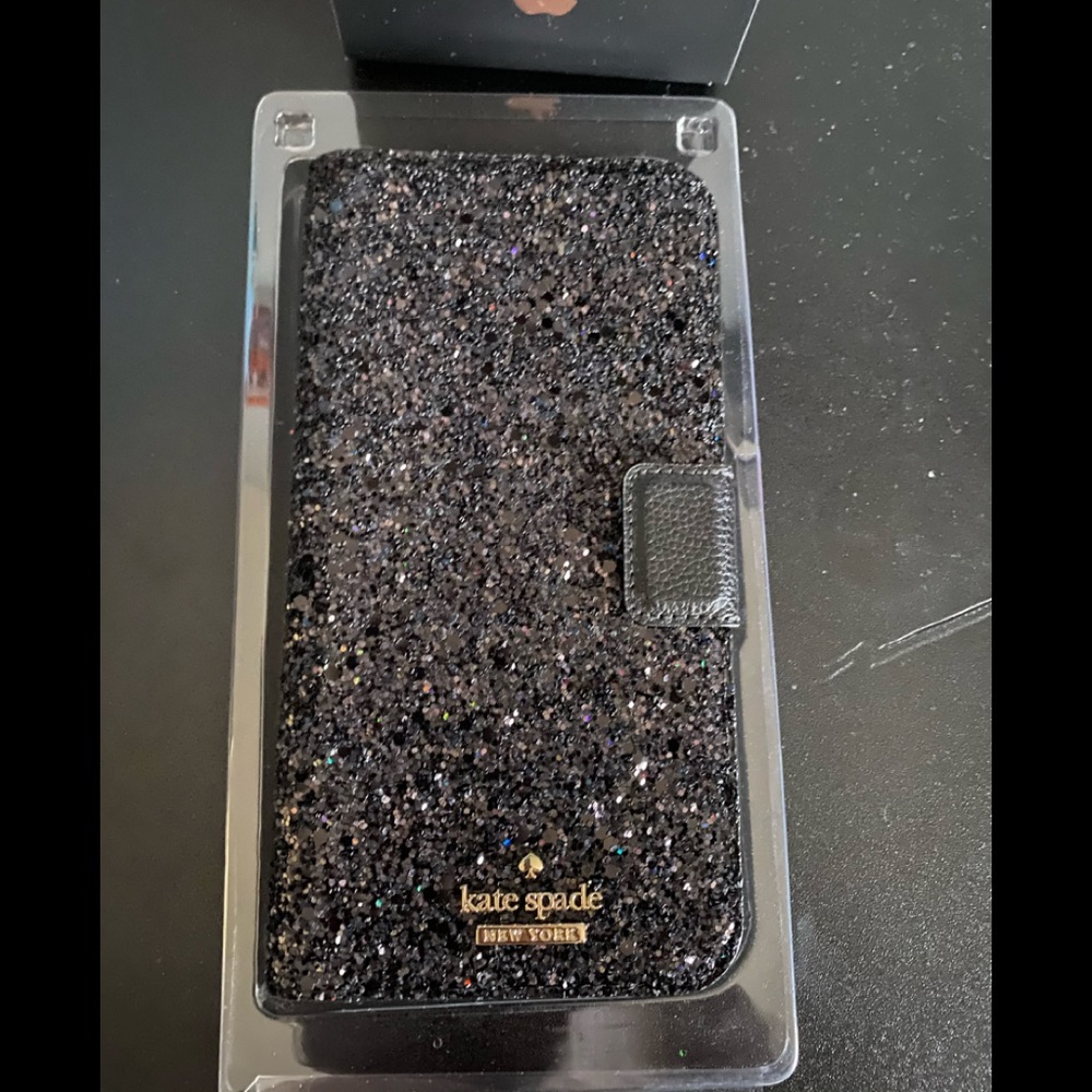 Kate Spade glitter iPhone case.